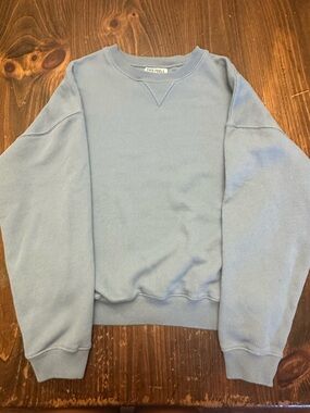American Eagle Outfitters Light Blue Crewneck Sweatshirt